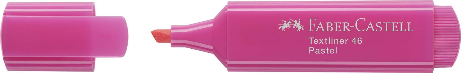 FABER-CASTELL TL 46 Pastell Textmarker Rosa FABER-CASTELL TL 46 Pastell Textmarker Rosa
